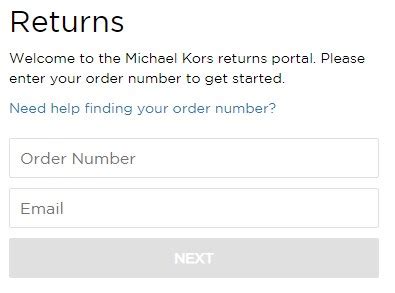 how to return michael kors online order|michael kors outlet return policy.